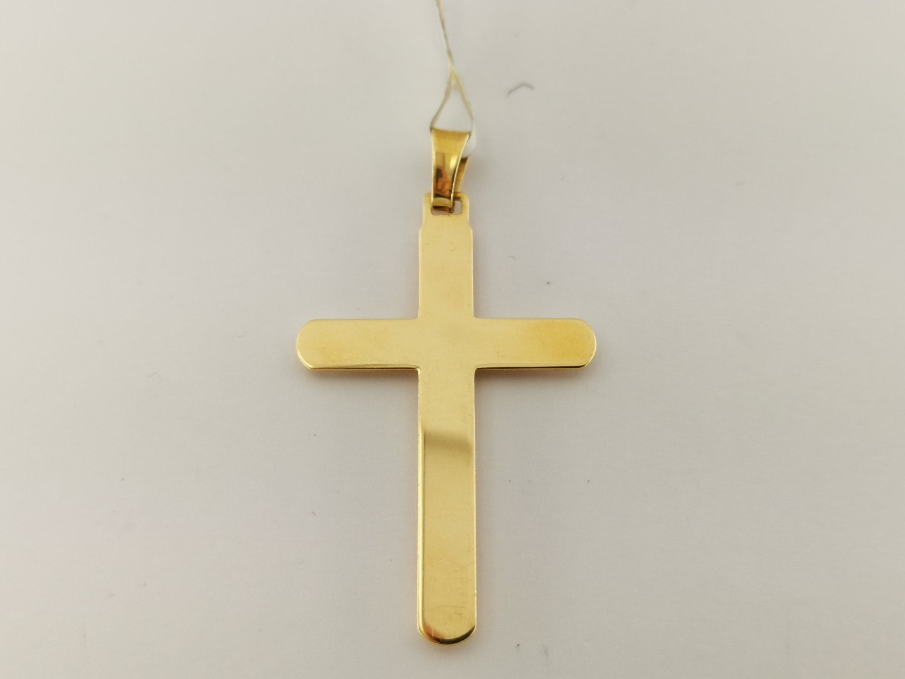 18K Gold Kreuz Anhänger