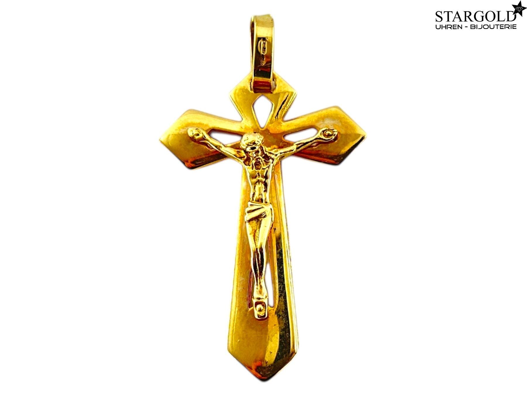 Kreuzanhänger 18K Gelbgold 750 - 790 CHF Zürich