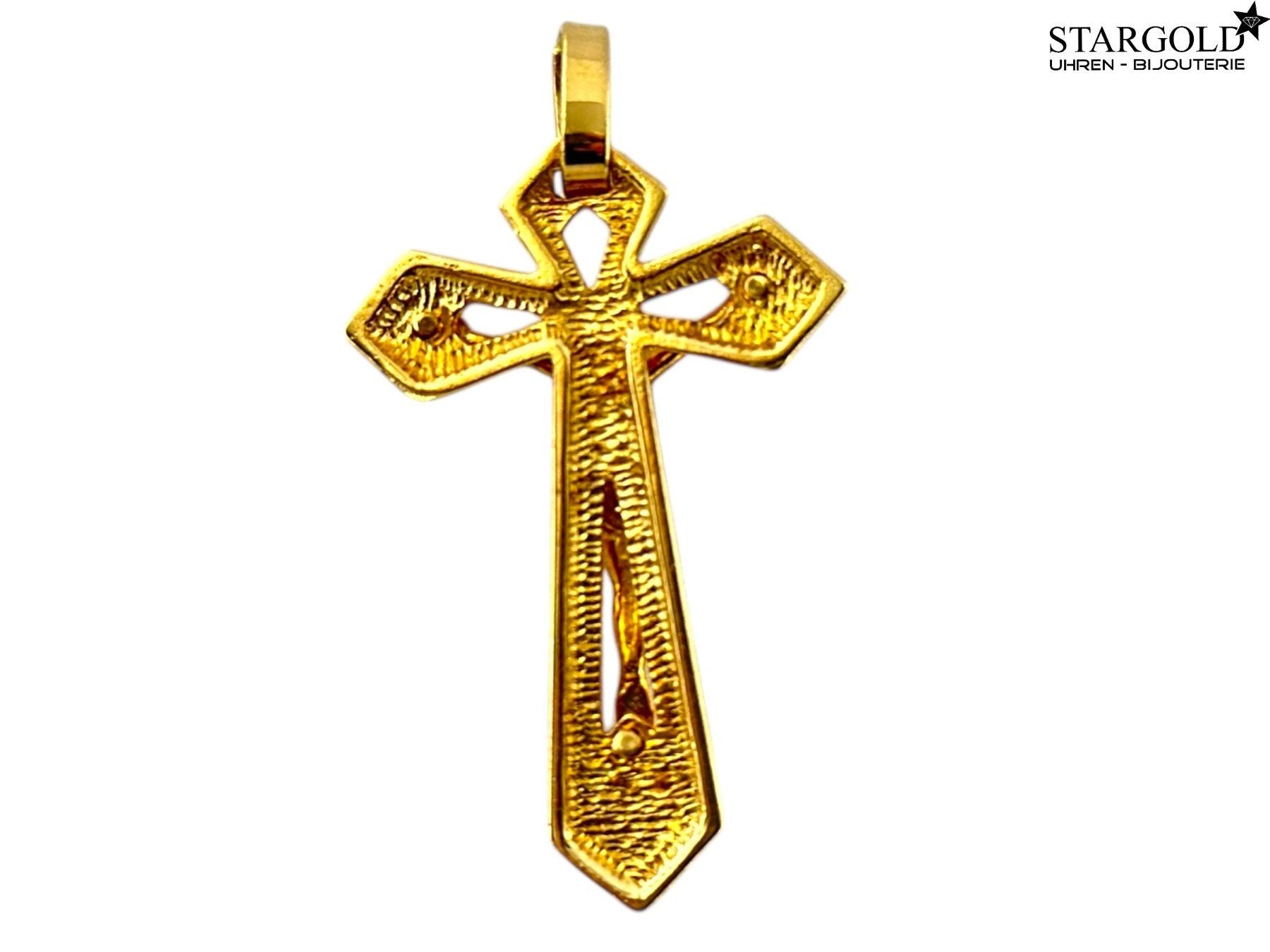 Kreuzanhänger 18K Gelbgold 750 - 790 CHF Zürich