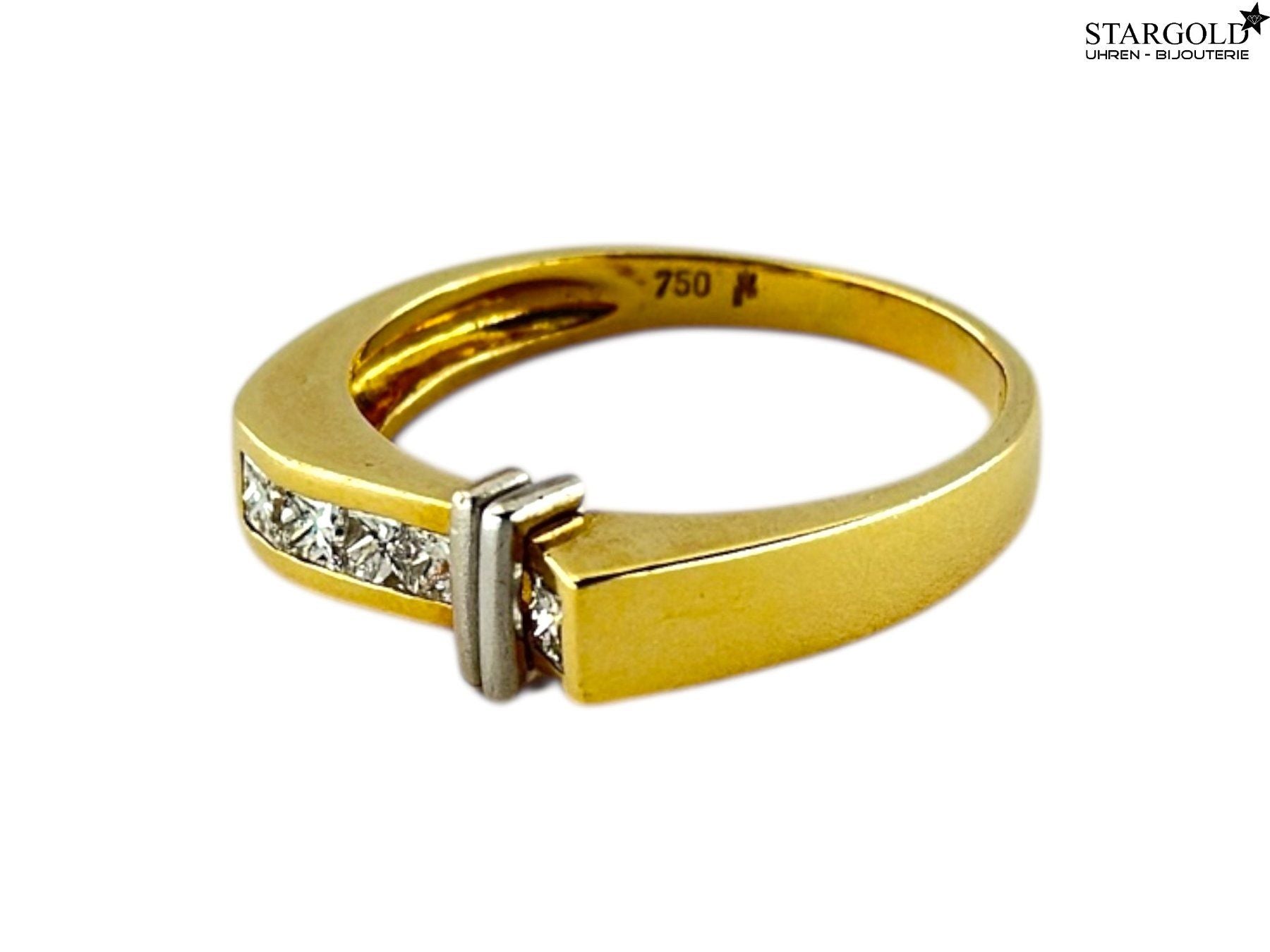 Ring 18K Gelbgold 750 mit Brillanten - 1190 CHF Zürich