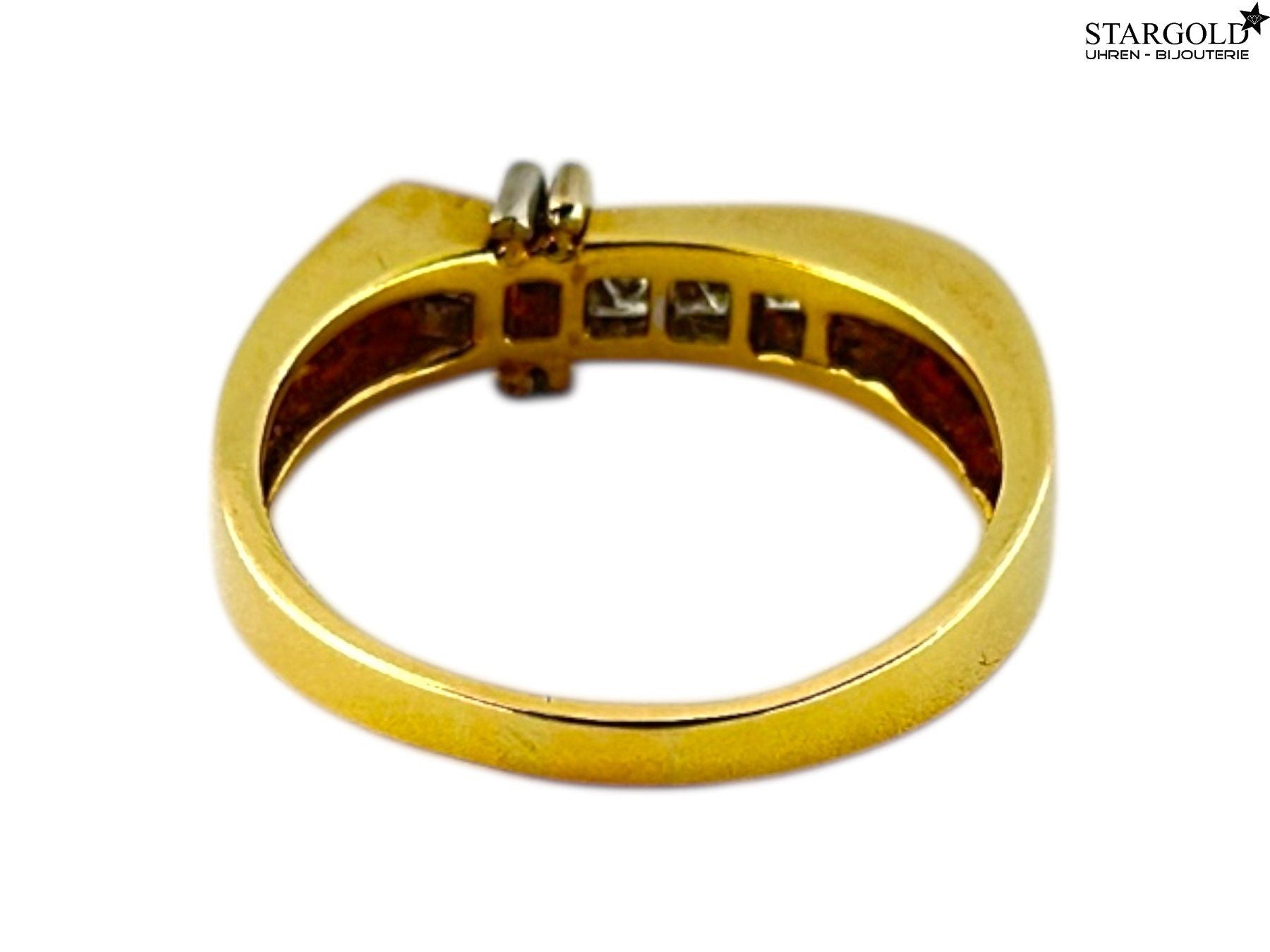 Ring 18K Gelbgold 750 mit Brillanten - 1190 CHF Zürich