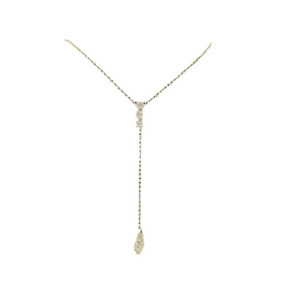 18K white gold ring with sapphire - RING05122