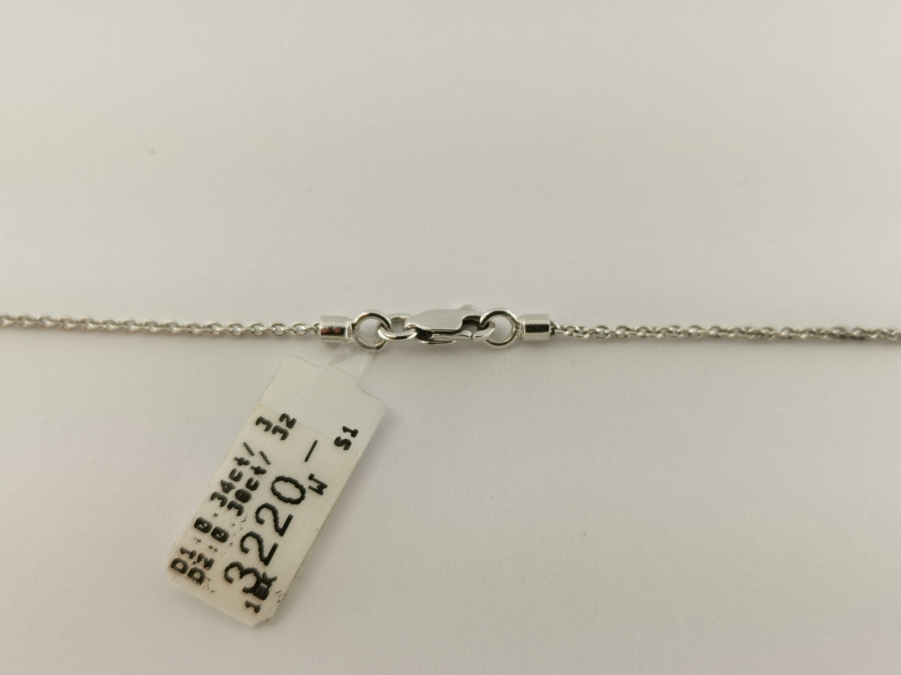 18K Kette Weissgold 750 mit Brillanten - 1790 CHF Zürich