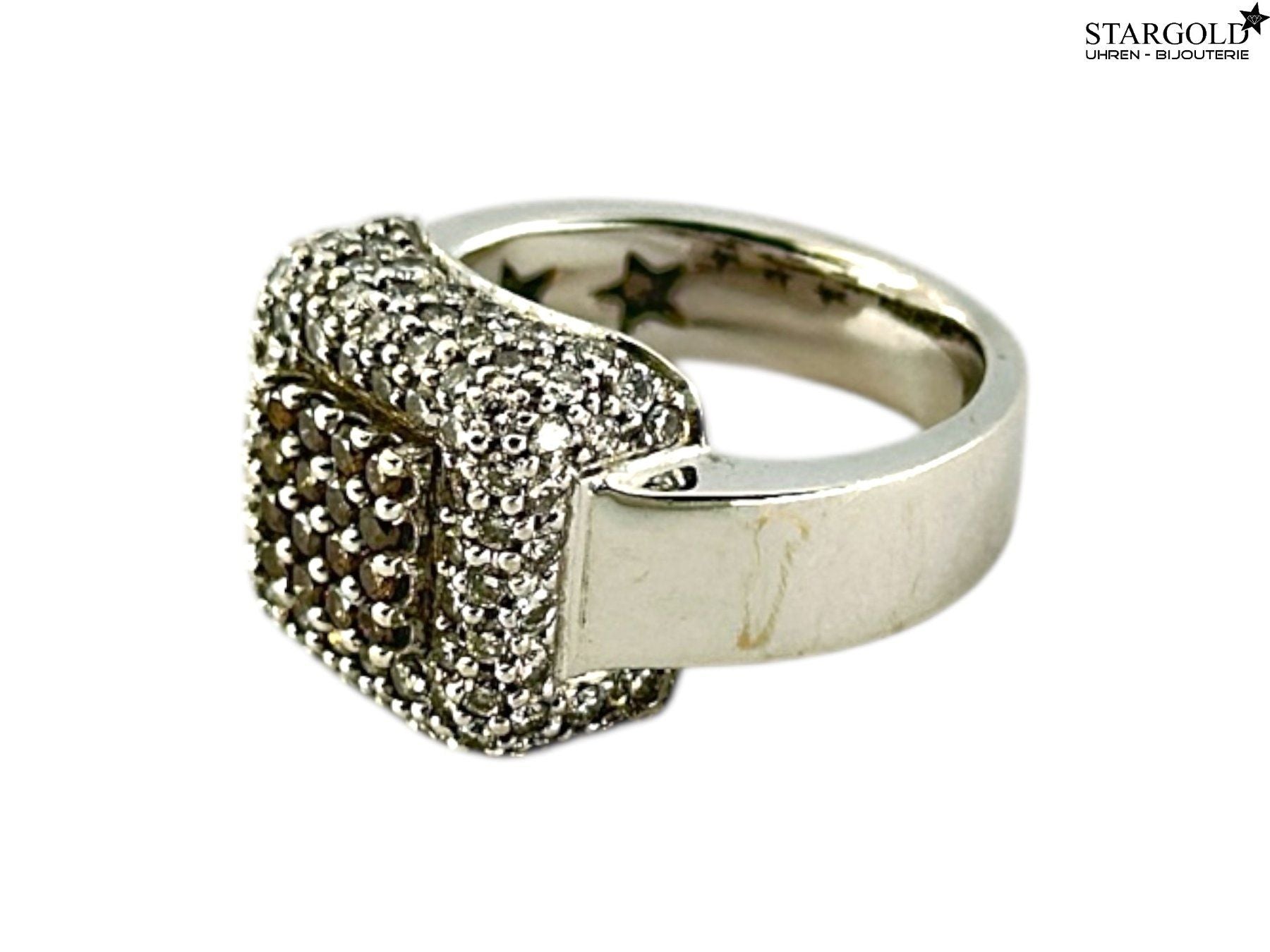 Ring 18K Weissgold mit Brillanten - 1290 CHF Zürich