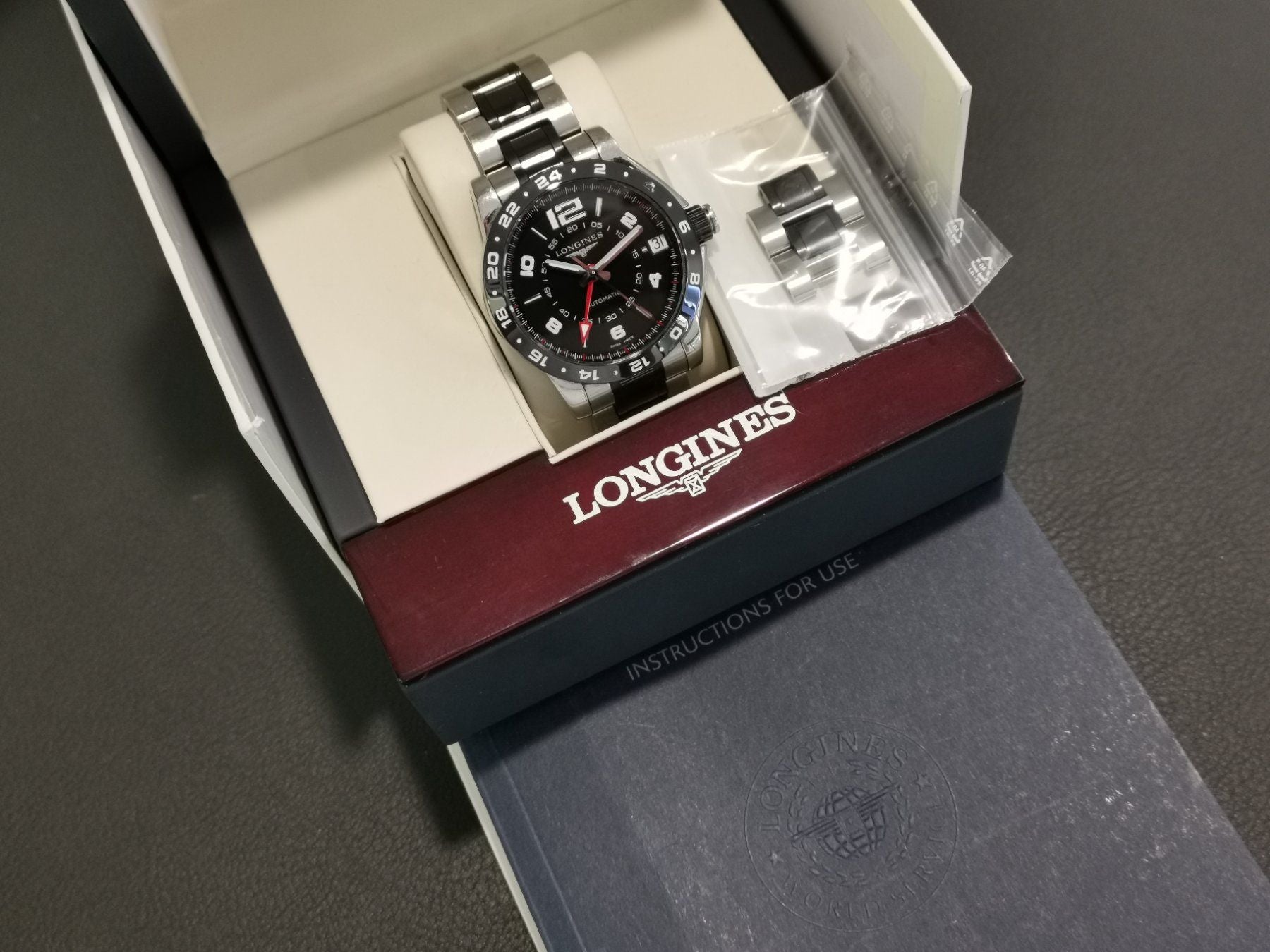 Longines Admiral GMT automatic