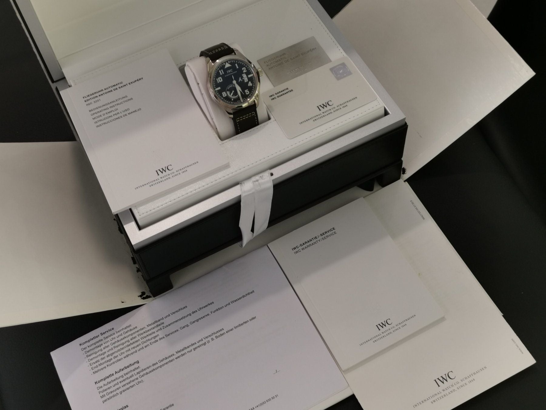 IWC Fliegeruhr Limited ED. Antione de Saint Exupery