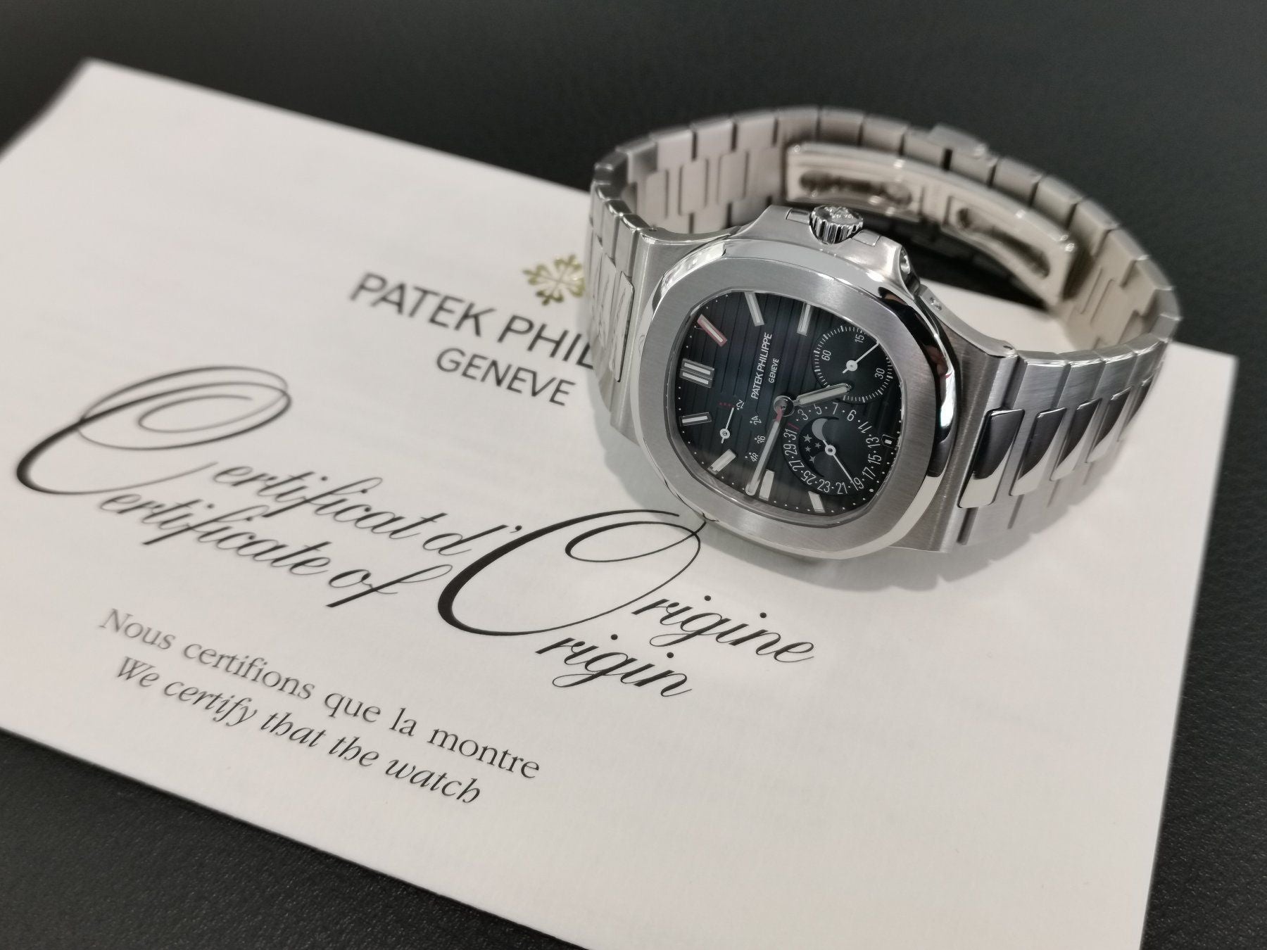 Patek Philippe Nautilus 57121A-001 Full Set