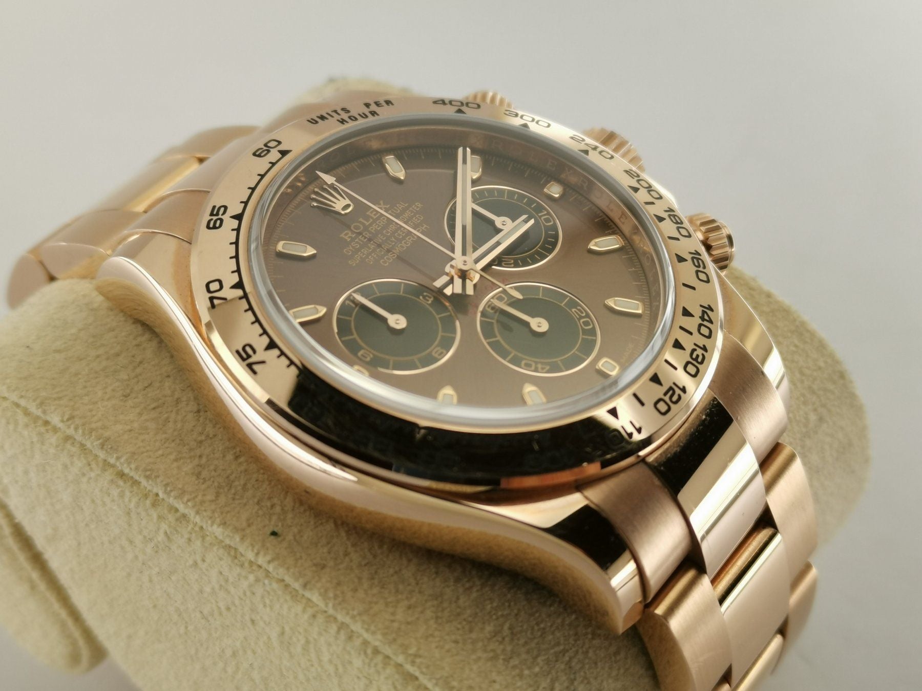 Rolex Daytona Rosegold Chocolate Dial 116505
