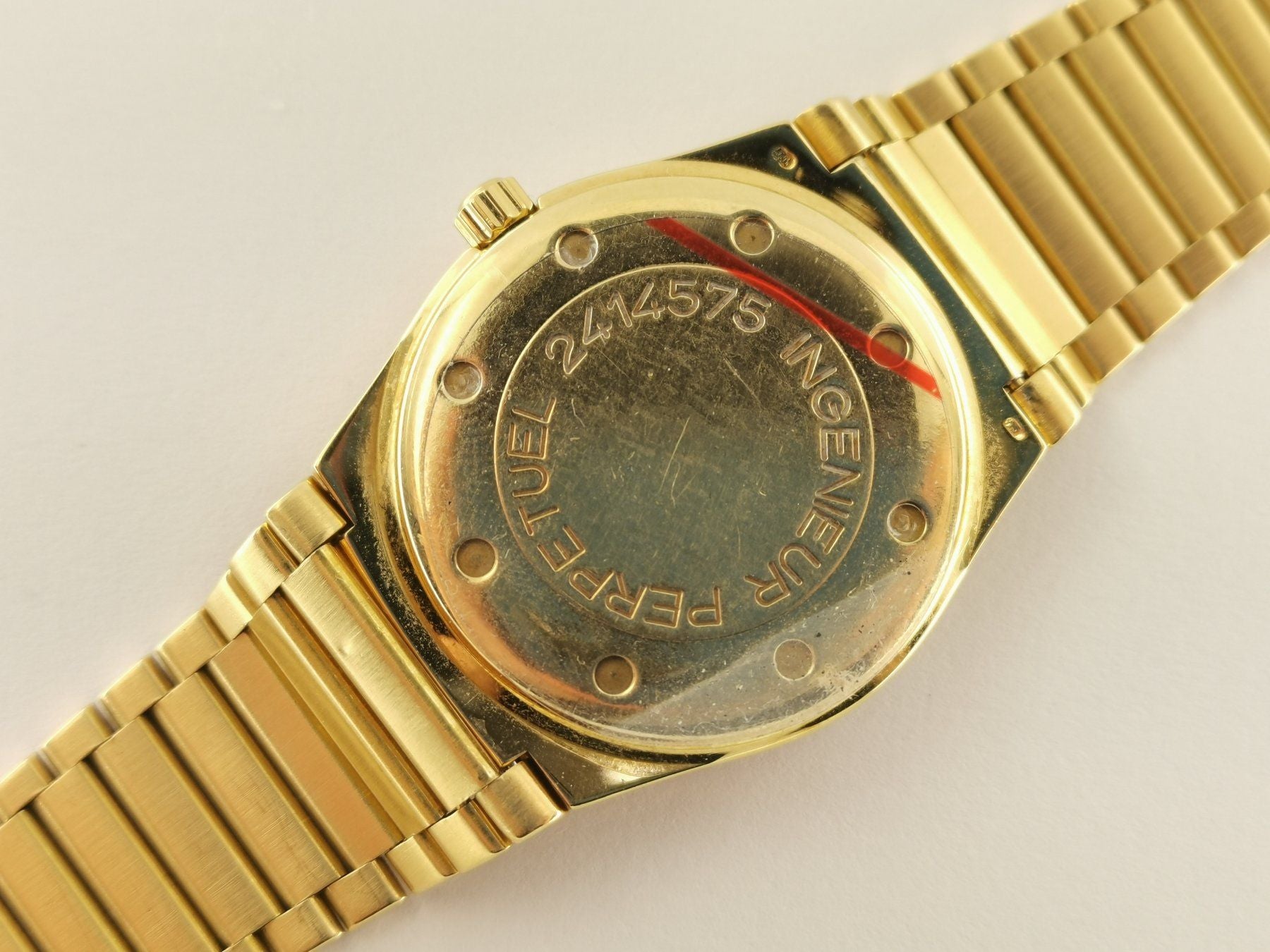 IWC Ingenieur Perpetual Calendar 18K yellow gold IW3540