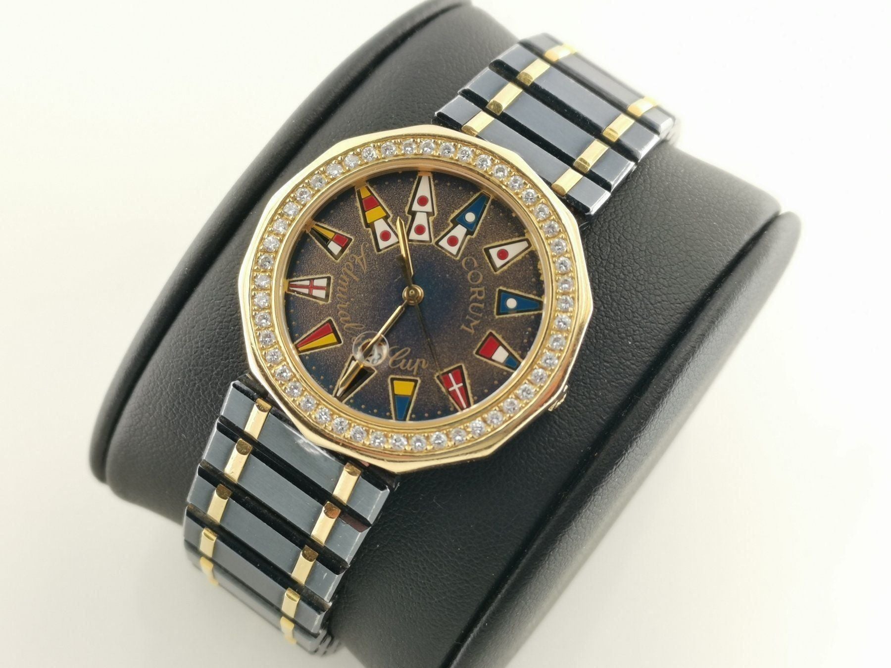 Corum Admiral’s Cup Stahl/Gold Diamanten