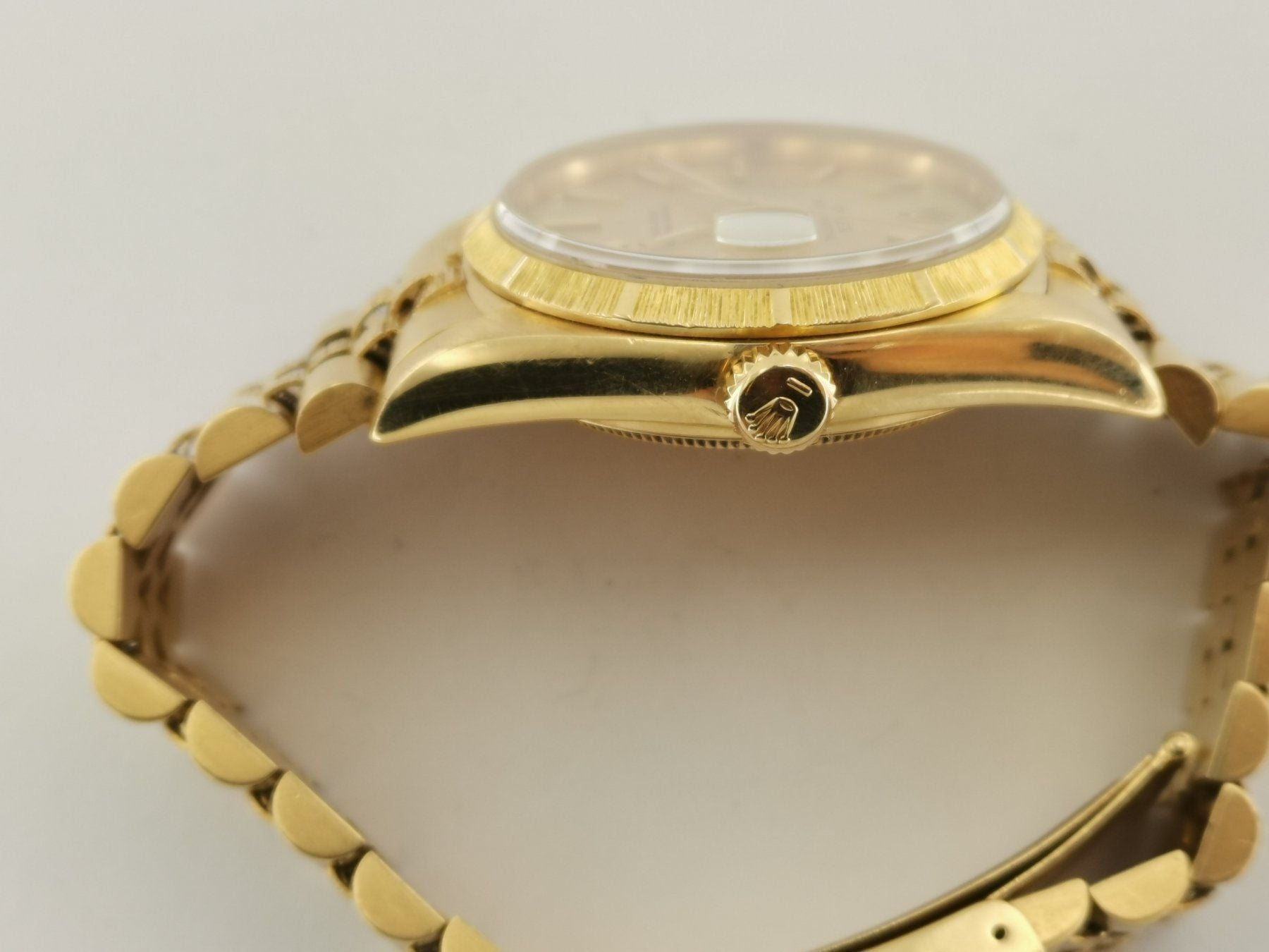 Rolex Datejust 36 Gold - 16078, Rare Bark Finish