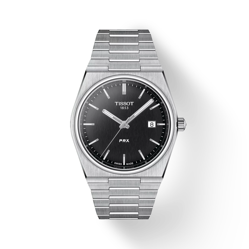 Tissot PRX 40 205 Quartz Schwarz auf Stargold.ch erhältlich.