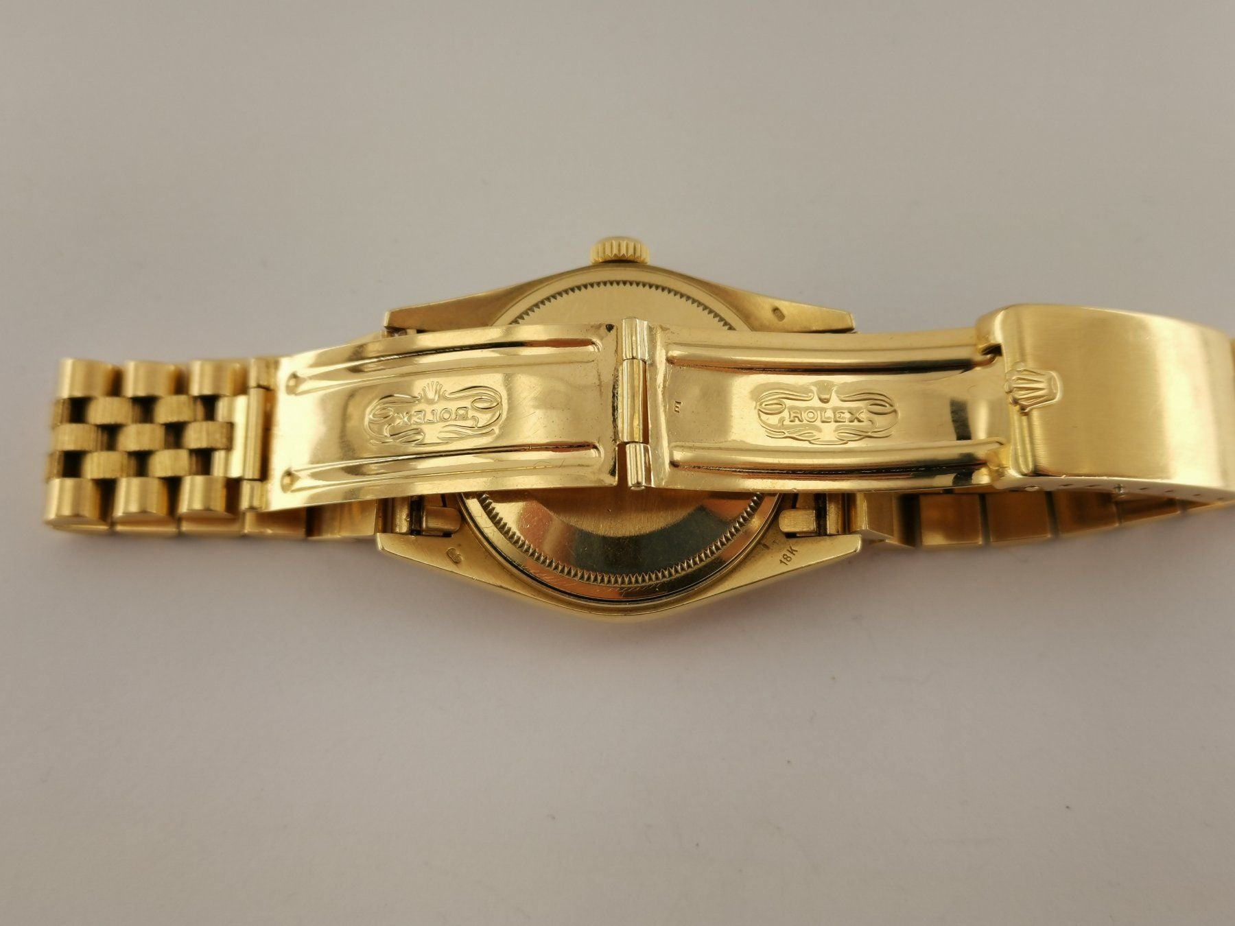Rolex Datejust 36 Gold - 16078, Rare Bark Finish