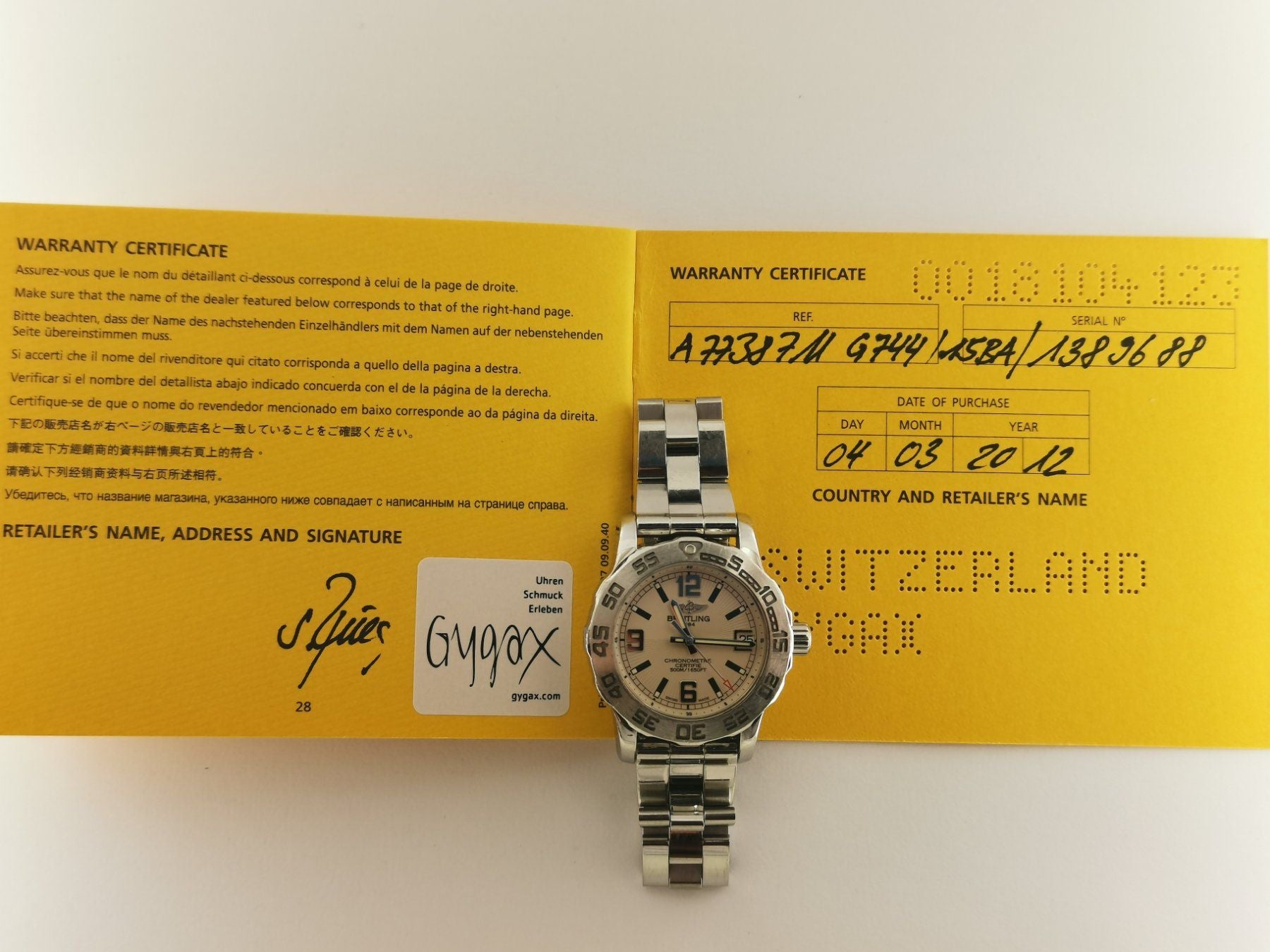 Breitling Colt Damenuhr