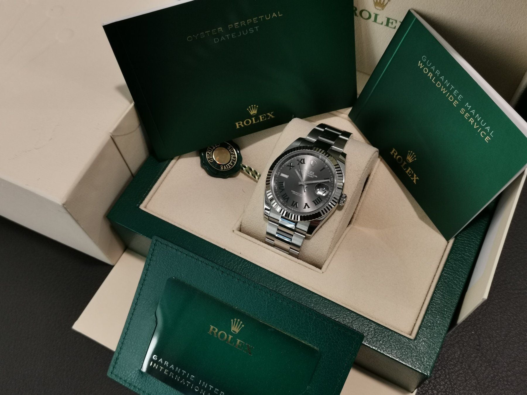 Rolex Datejust 41 Wimbledon - 126334