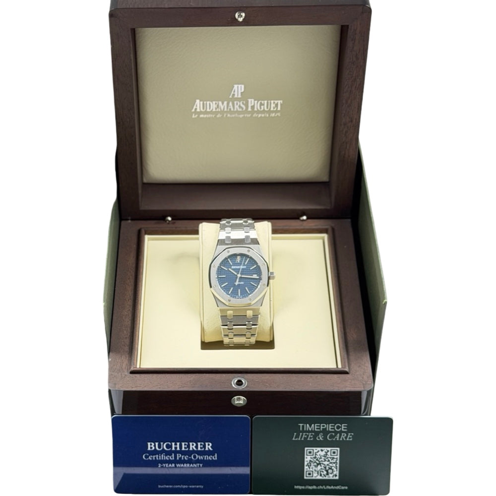Audemars Piguet Royal Oak blue 39mm - 15300ST.OO.1220ST.02