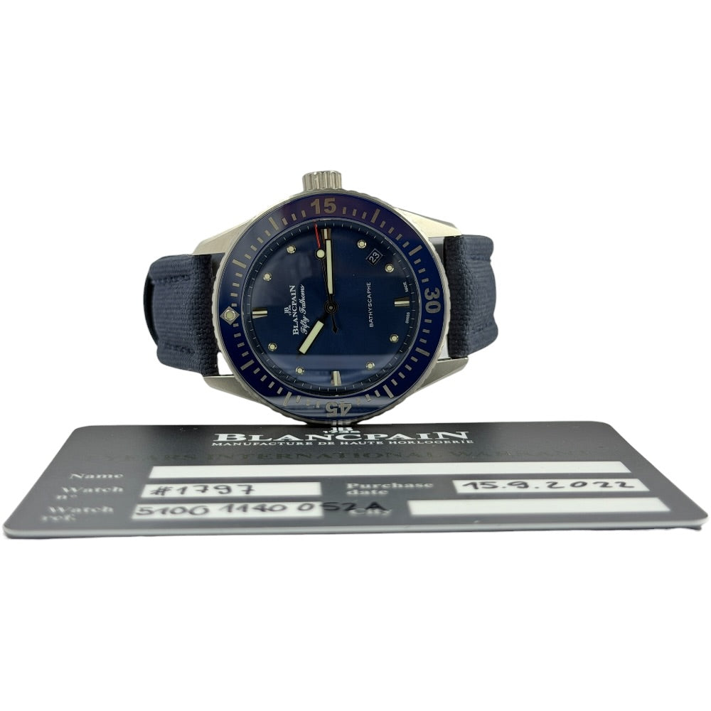 Blancpain Fifty Fathoms Bathyscaphe - 5100-1140-O52A