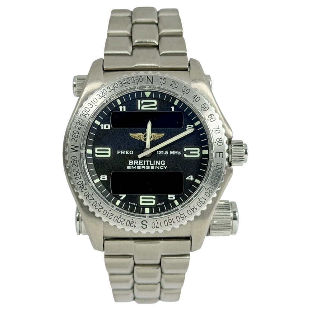 Breitling Emergency (Titanium) - E56121
auf Stargold.ch erhältlich.