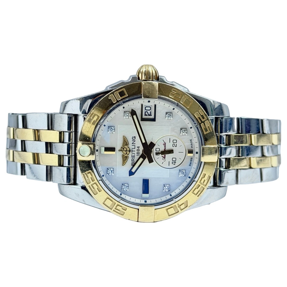 Breitling Galactic 36 Mother of Pearl Diam. - C37330121A2C1