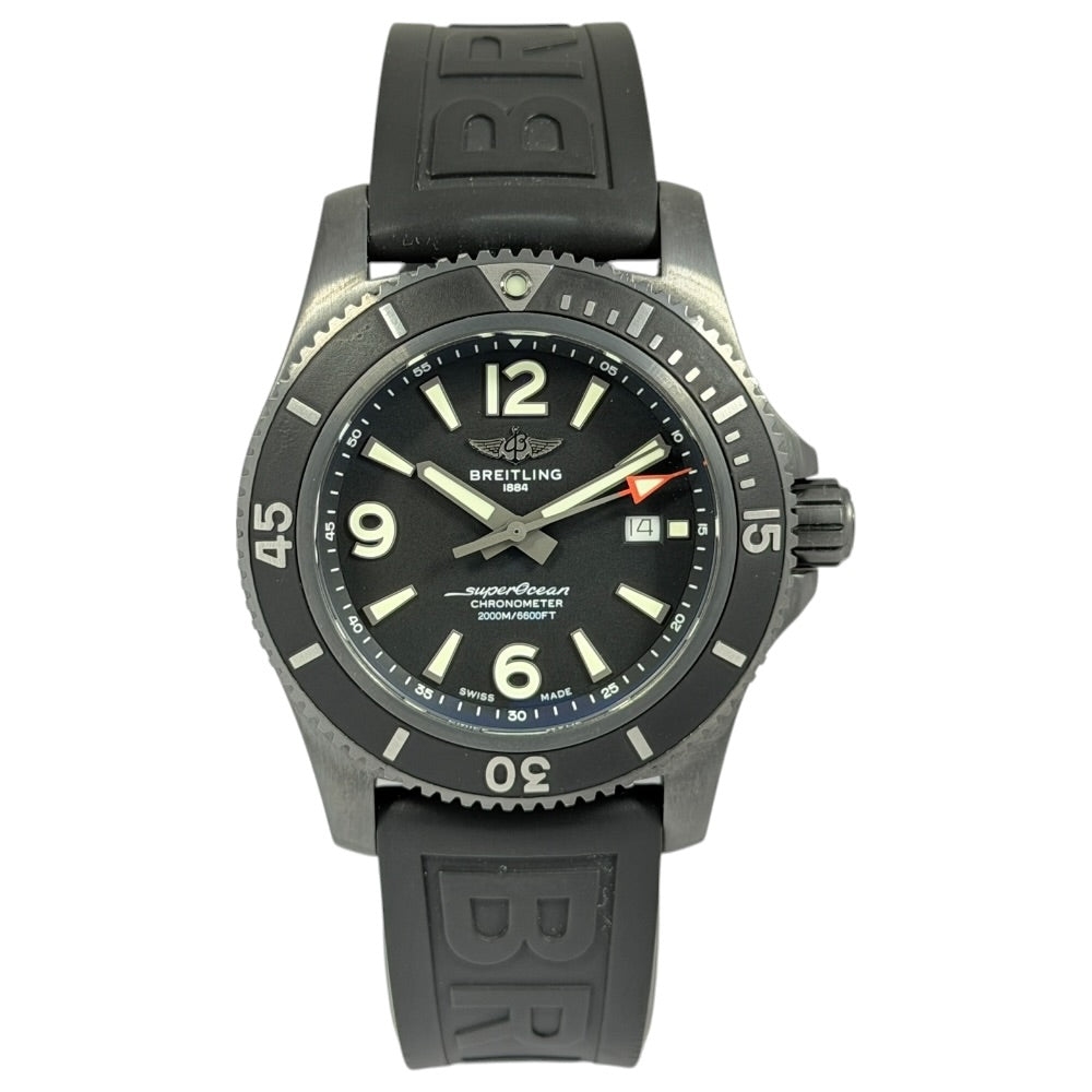 Breitling Superocean Blacksteel 46 - M17368B71B1S1 auf Stargold.ch erhältlich.