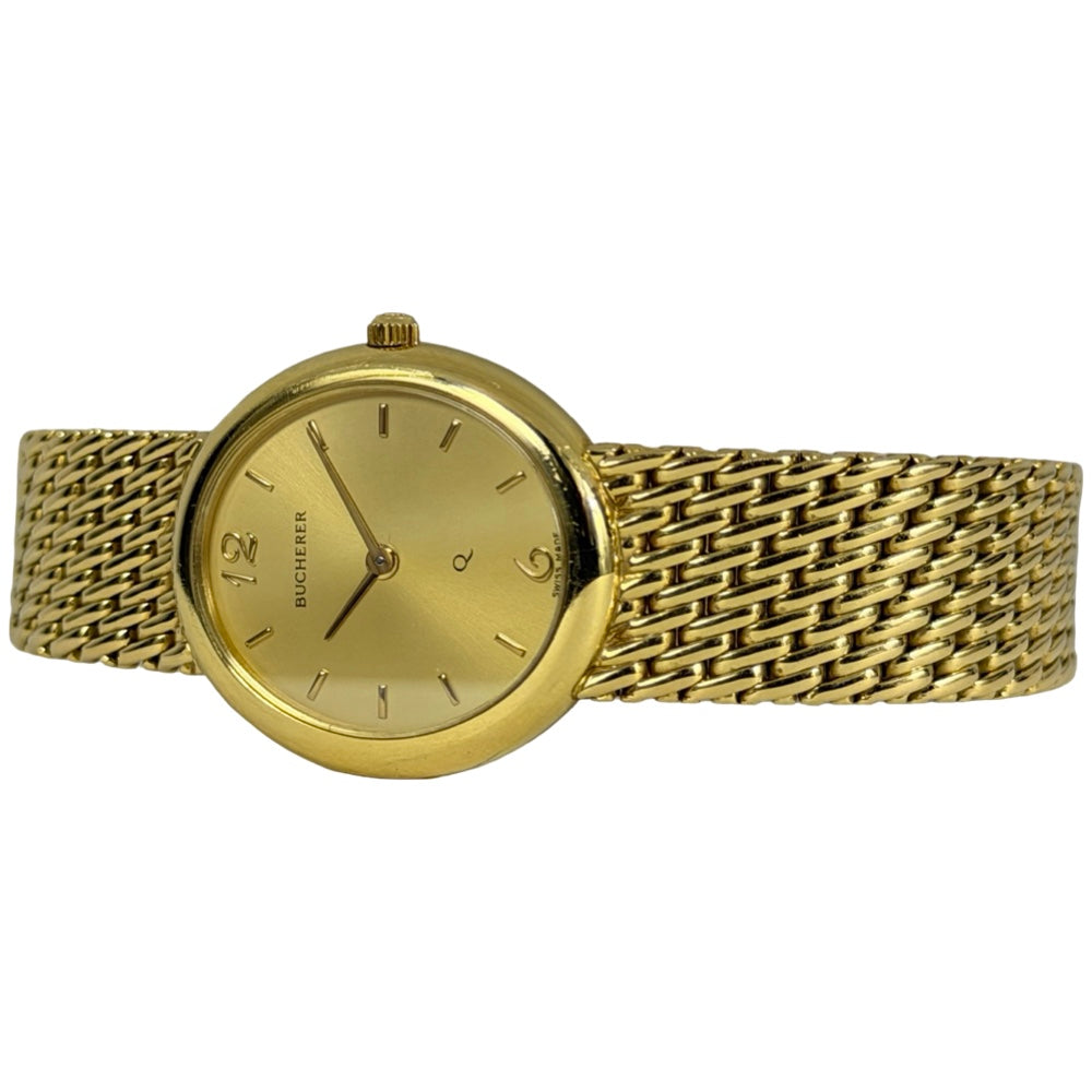 Bucherer Armbanduhr aus 18K Gelbgold