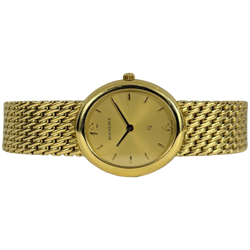 Bucherer Armbanduhr aus 18K Gelbgold