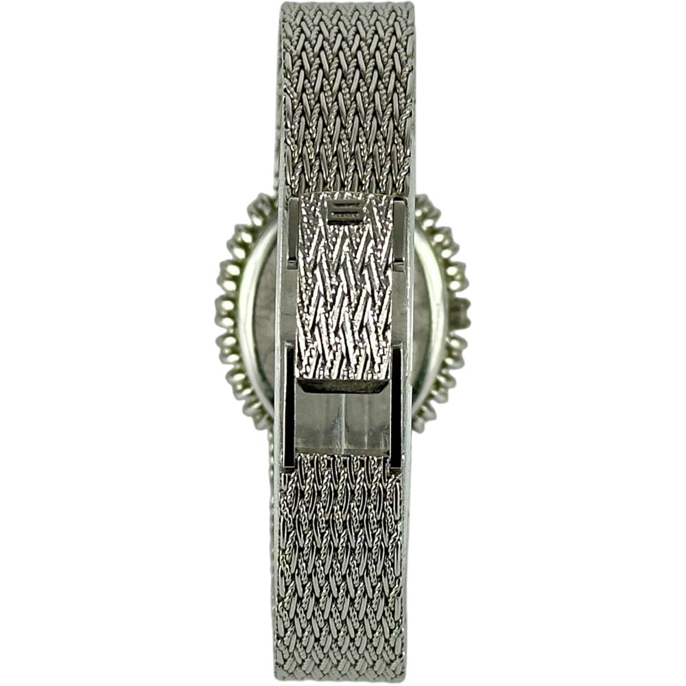 Bucherer Armbanduhr aus 18K Weissgold mit Diamanten