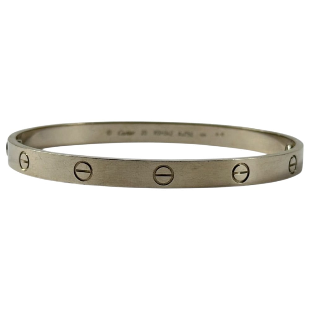 Cartier Love Bracelet in 18 Karat - 750 Weissgold auf Stargold.ch erhältlich.