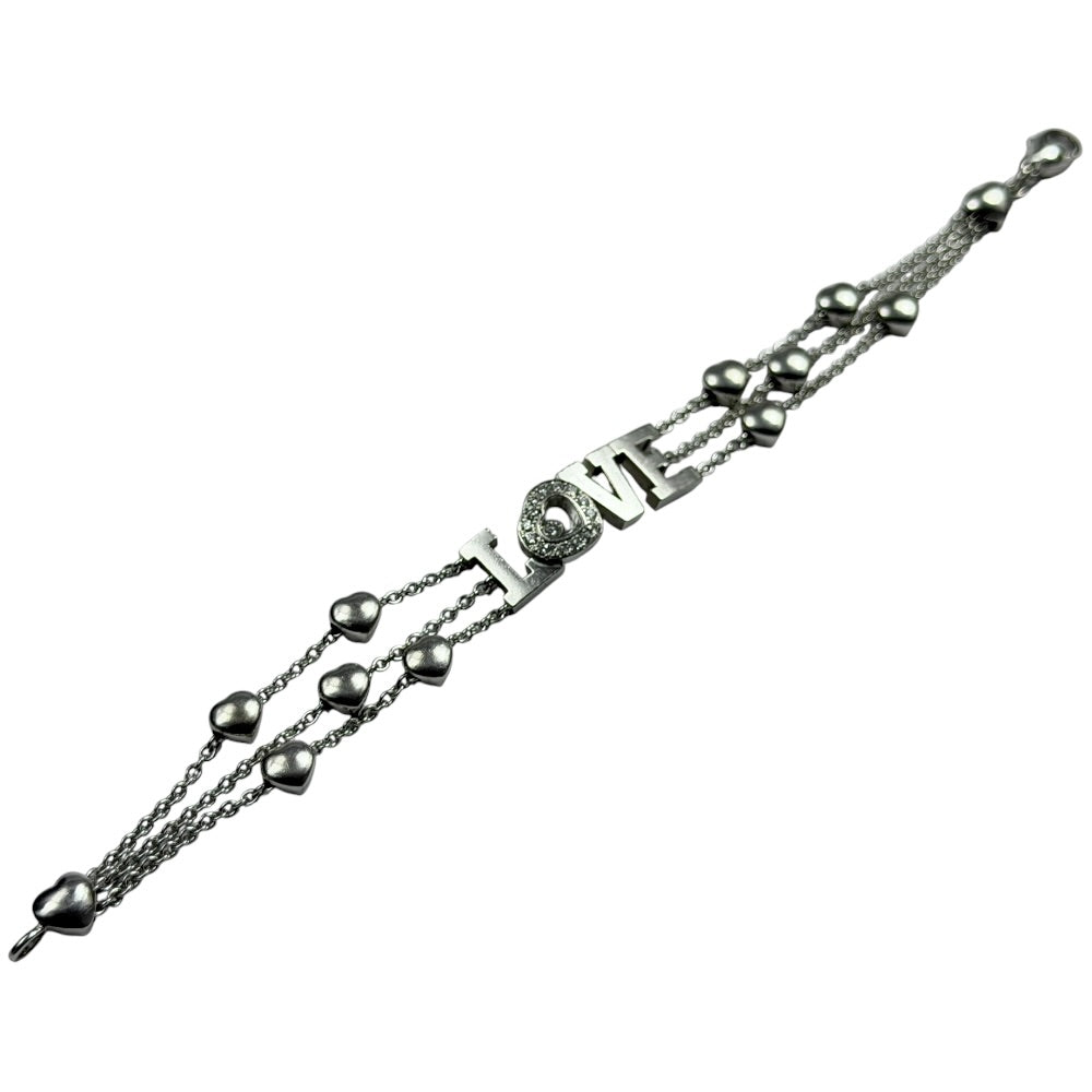 Chopard Happy Diamonds Love Bracelet 18K Weissgold