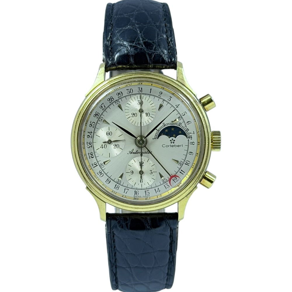 Cortebert Lunar Mondphasen Chronograph - 77.400 auf Stargold.ch erhältlich.