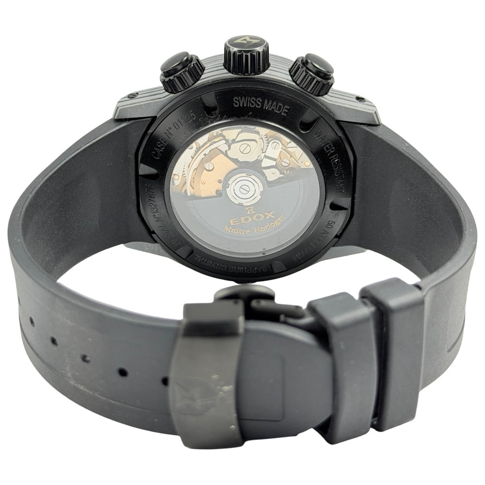Edox CO-1 Carbon Chronograph Automatik - 01125 CLNGN NING