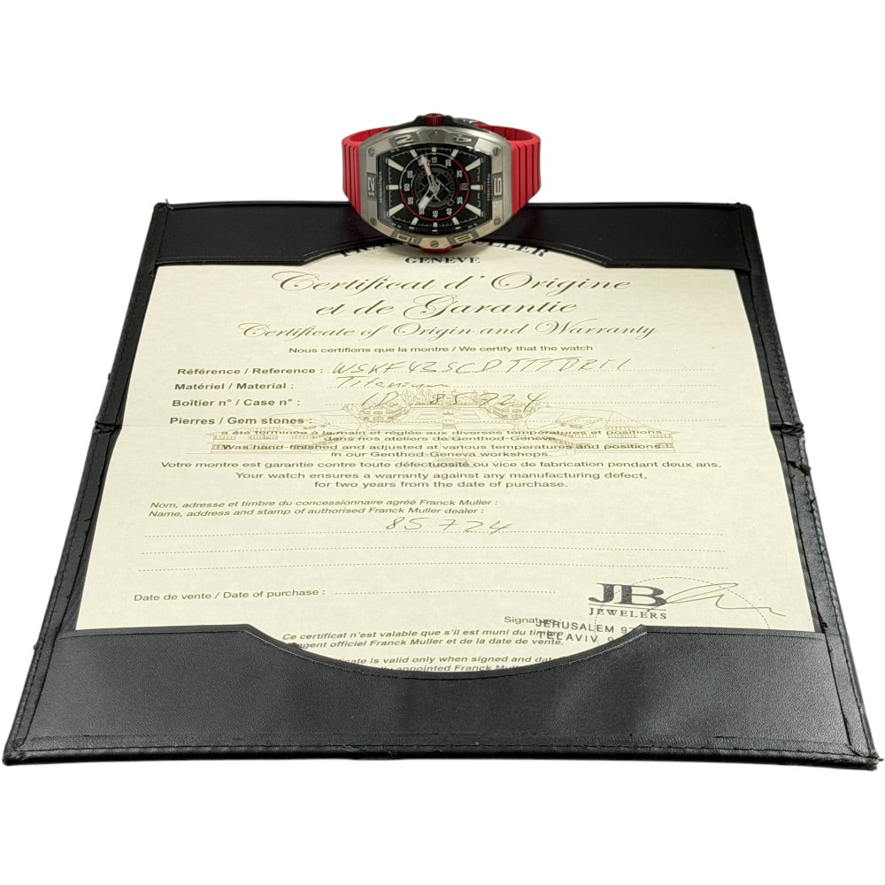 Franck Muller Skafander 43mm - SKF 43 SC DT BR NR TT