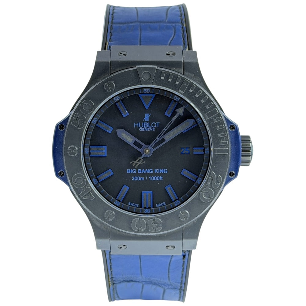 Hublot Big Bang King All Black Blue - Limited Edition auf Stargold.ch erhältlich.