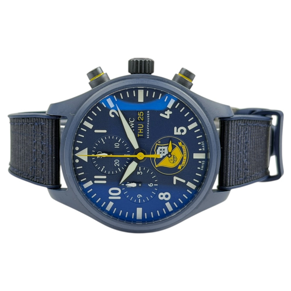 IWC Fliegeruhr Chronograph Blue Angels Edition - IW389109