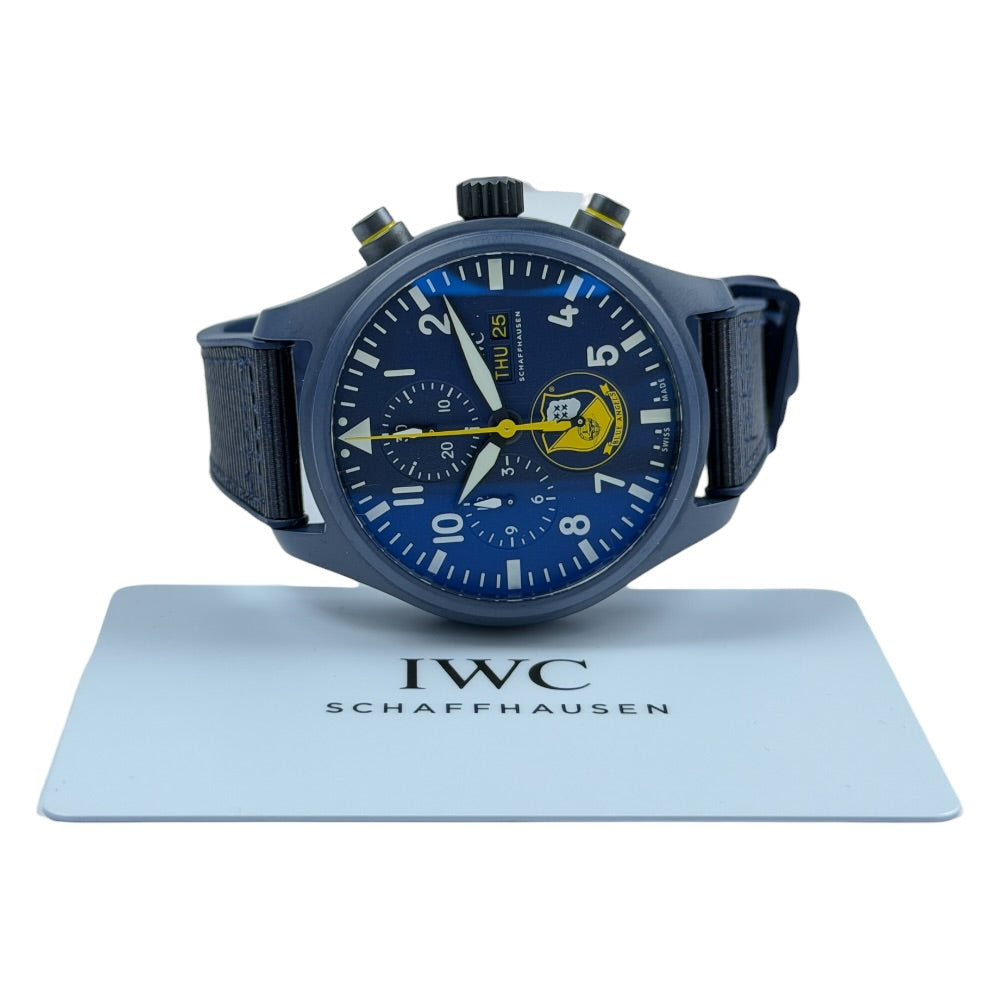 IWC Fliegeruhr Chronograph Blue Angels Edition - IW389109