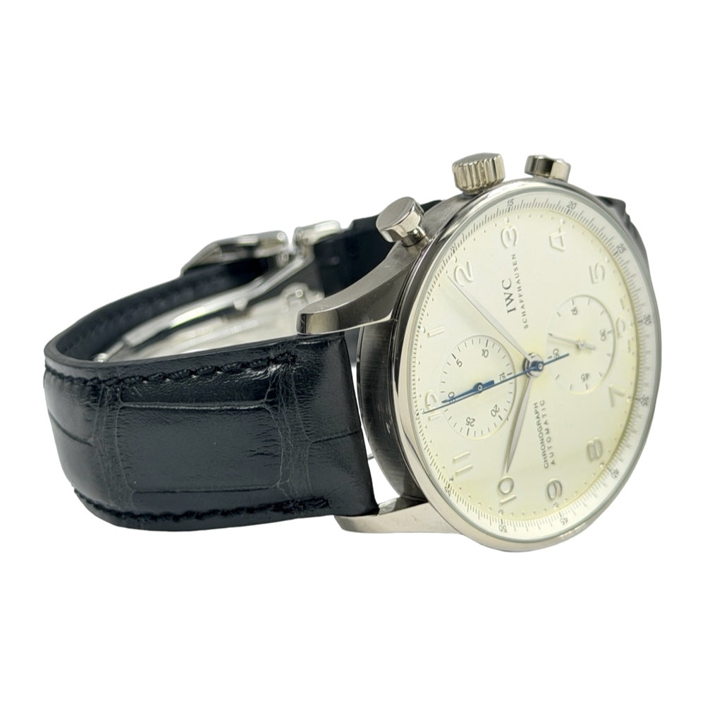 IWC Portugieser Chronograph 18K Weissgold - IW3714
