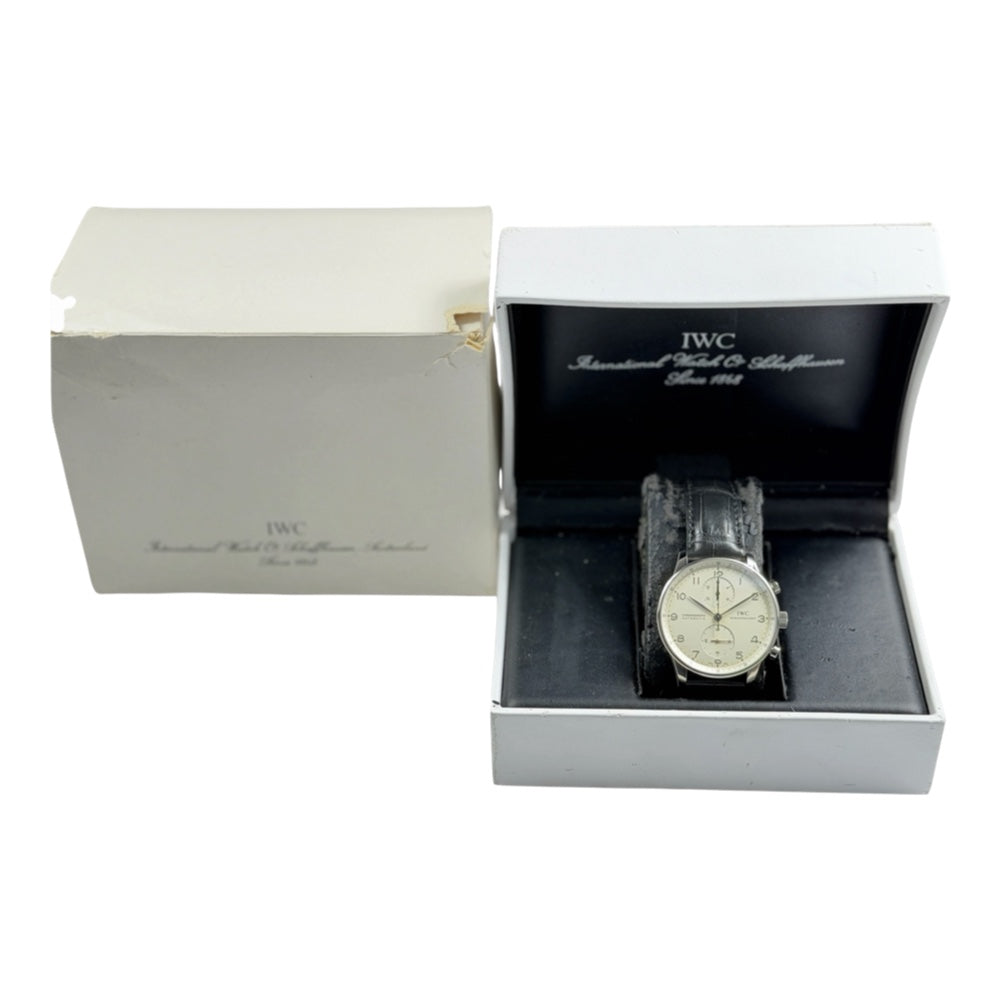 IWC Portugieser Chronograph 18K Weissgold - IW3714