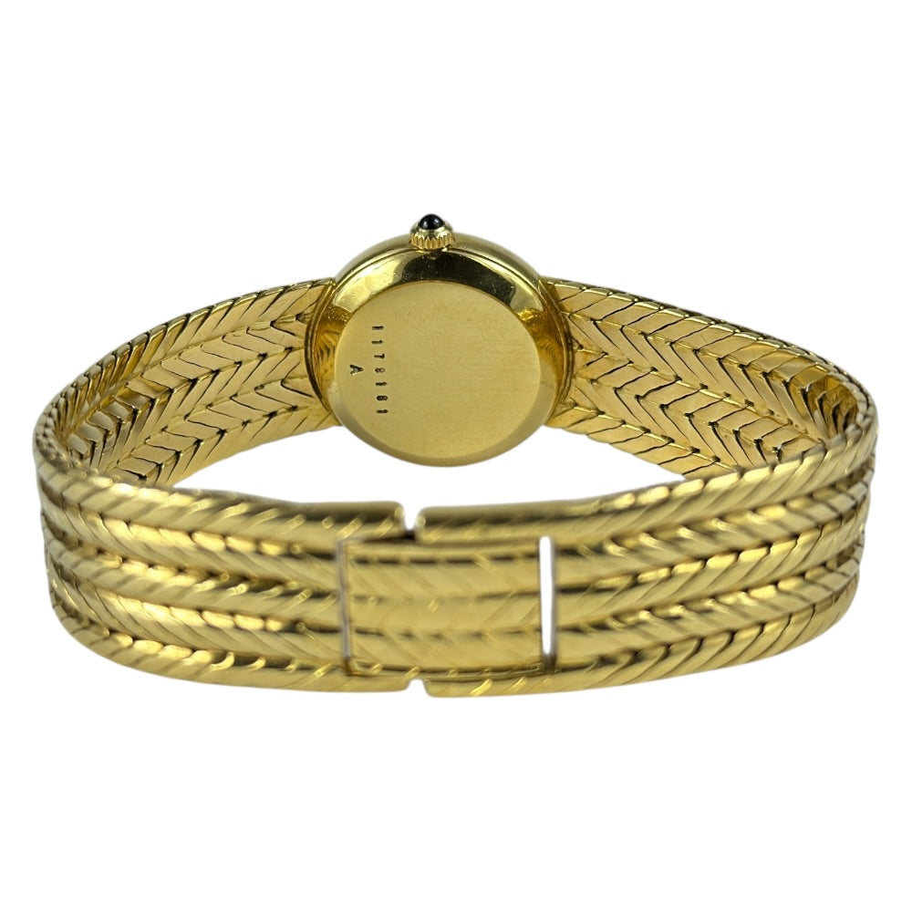 JAEGER-LECOULTRE in 18 Karat-750 Gold, Tigerauge Zifferblatt