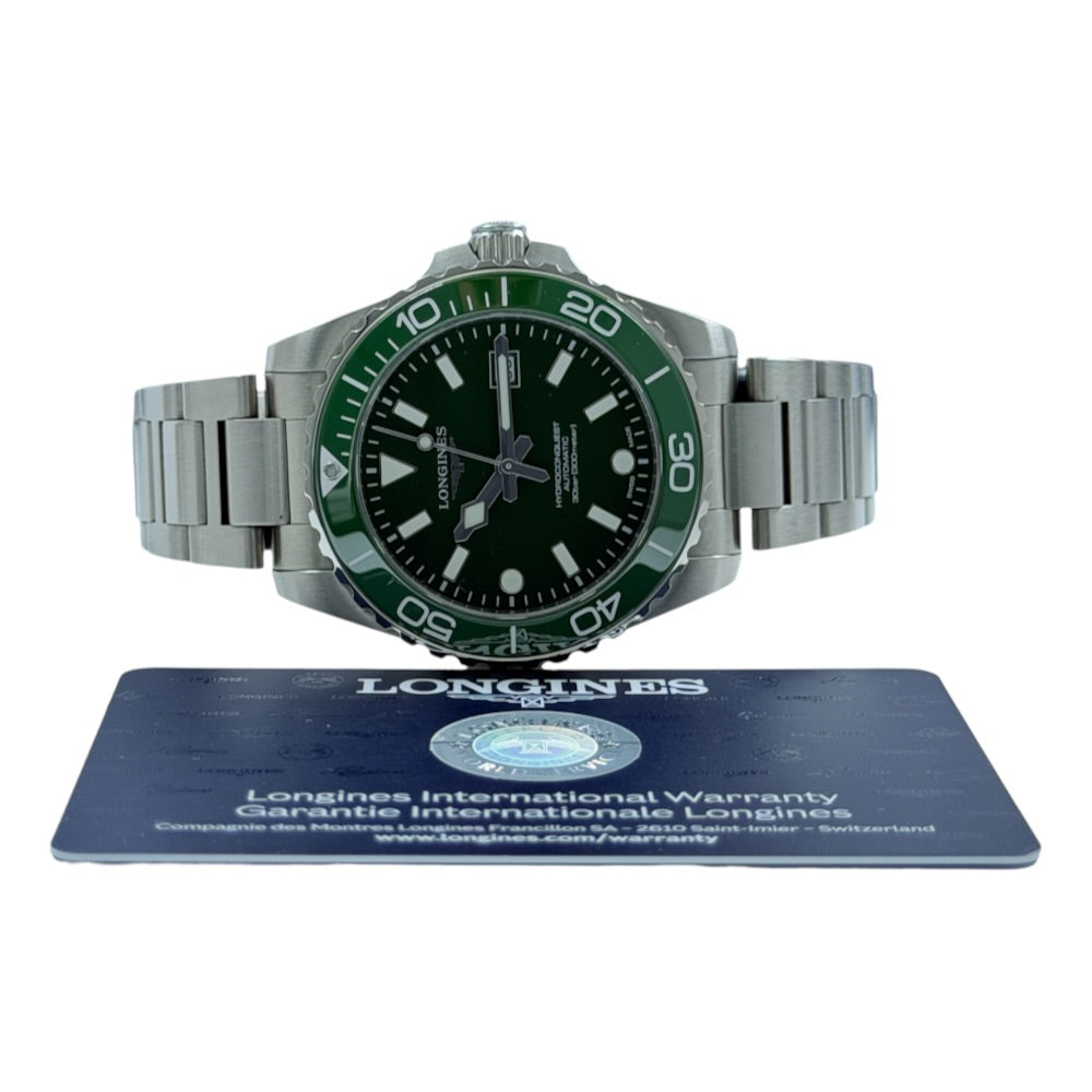 Longines HydroConquest Grün - L3.788.4.06.6