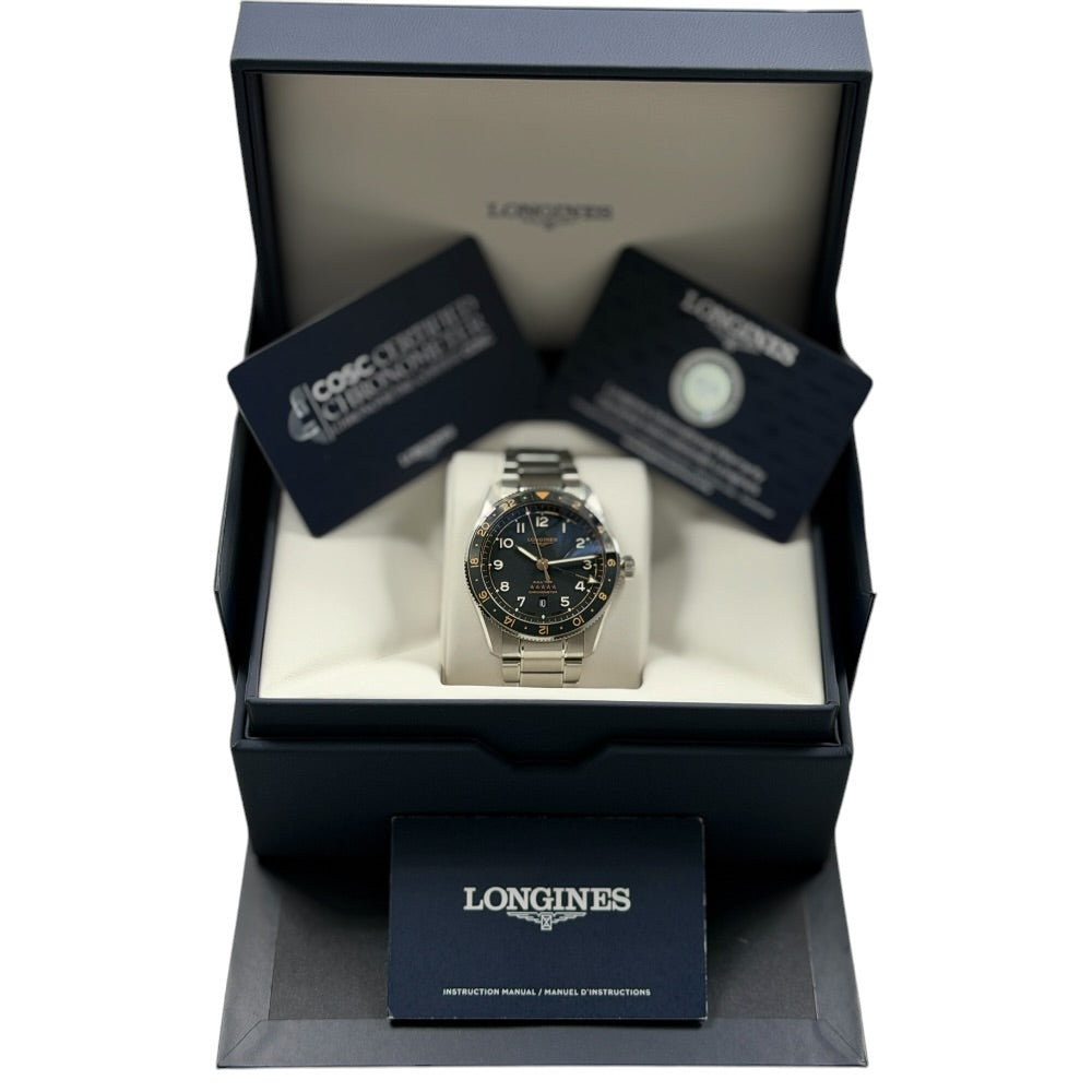 Longines Spirit Zulu Time 42mm - L3.812.4.50.6