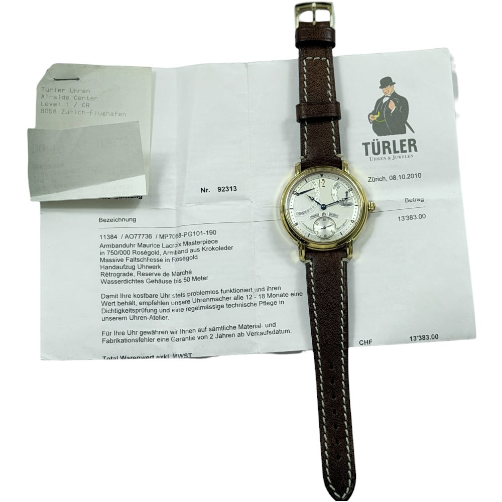 Maurice Lacroix Masterpiece Calendrier Retrograde - MP7068