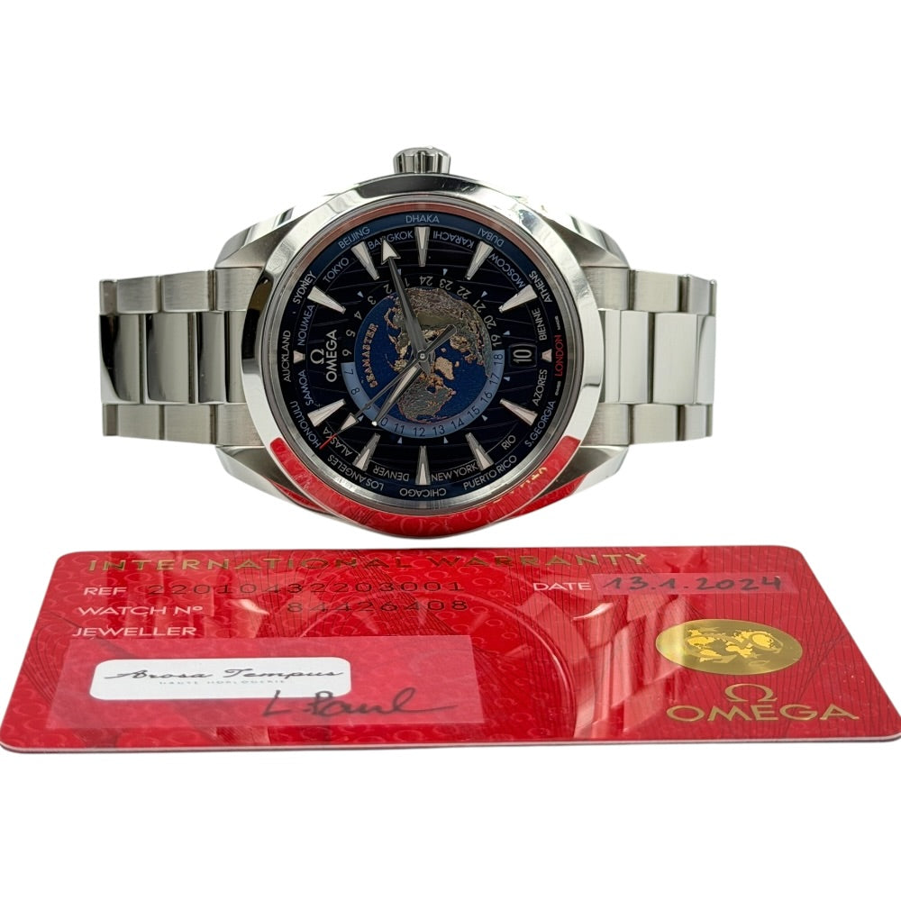 Omega Seamaster Aqua Terra Worldtimer - 220.10.43.22.03.001