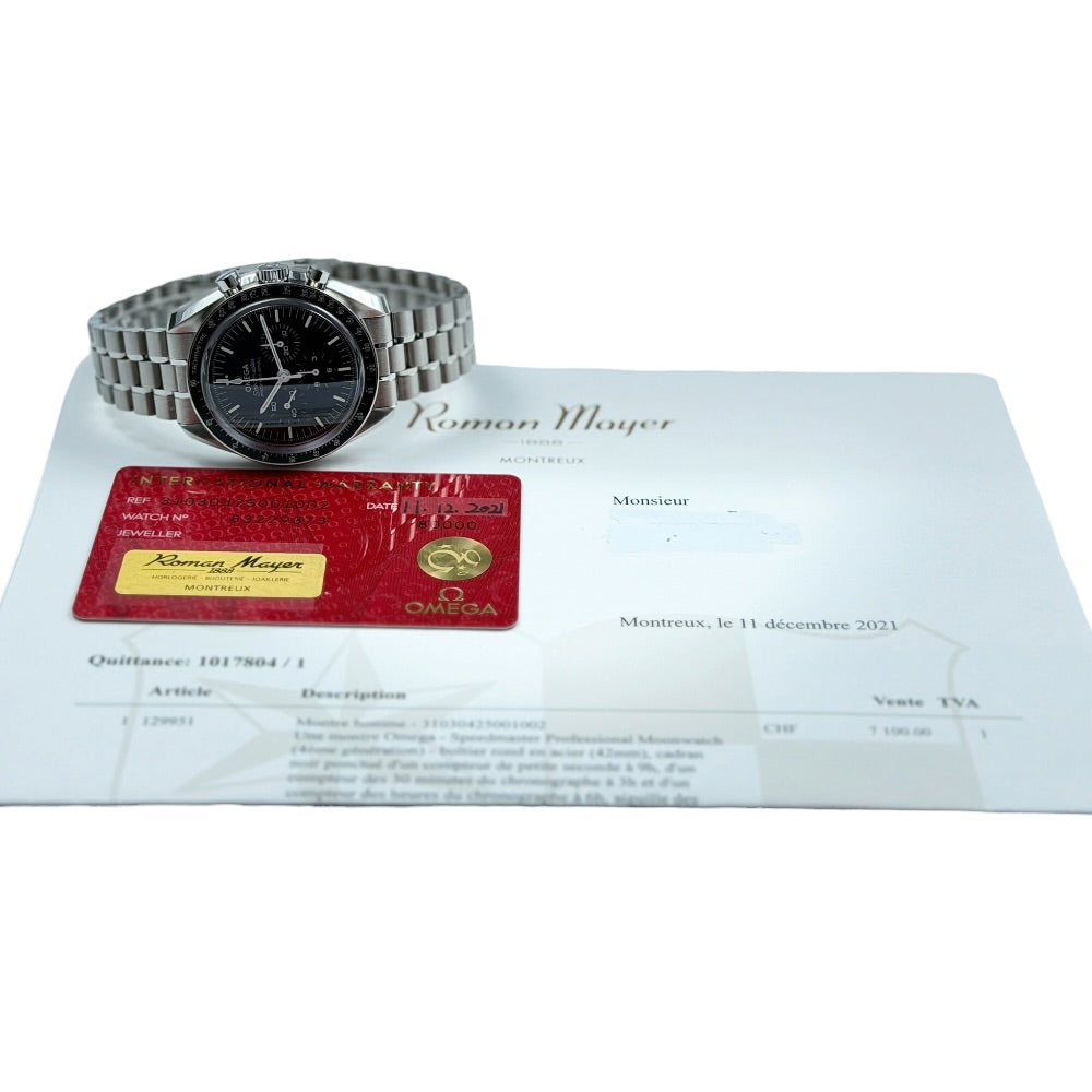 Omega Speedmaster Professional Moonwatch-310.30.42.50.01.00