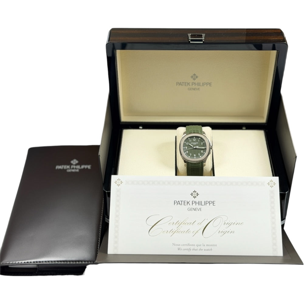 Patek Philippe Aquanaut grün - 5168G-010