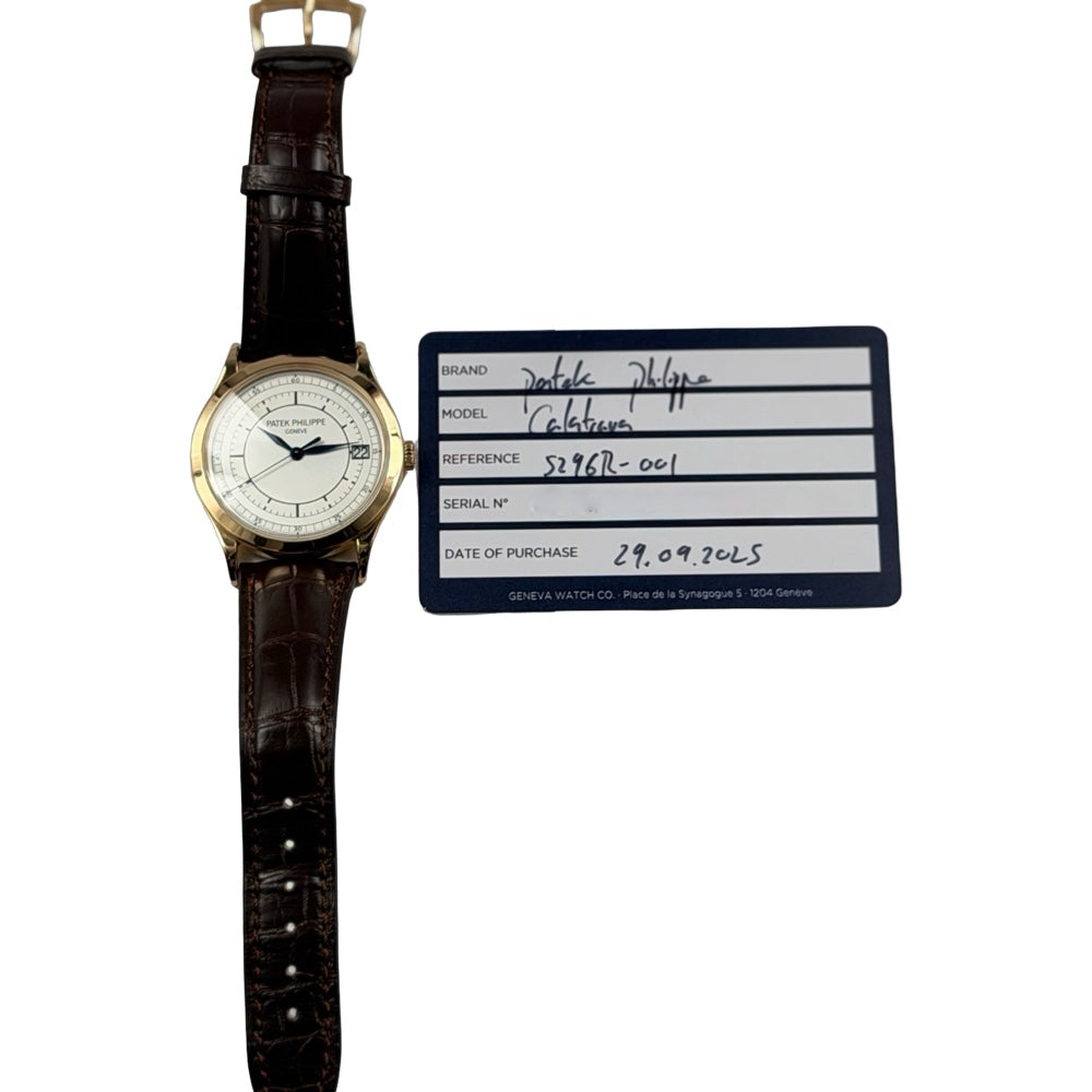 Patek Philippe Calatrava Sector Dial - 5296R-001