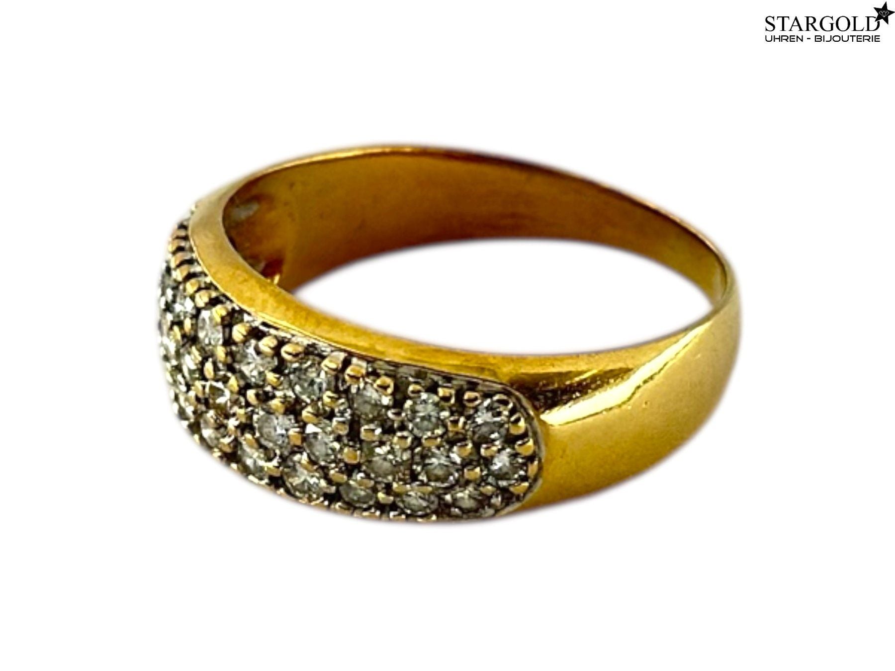 18K Goldring mit Diamanten - 900 CHF Zürich