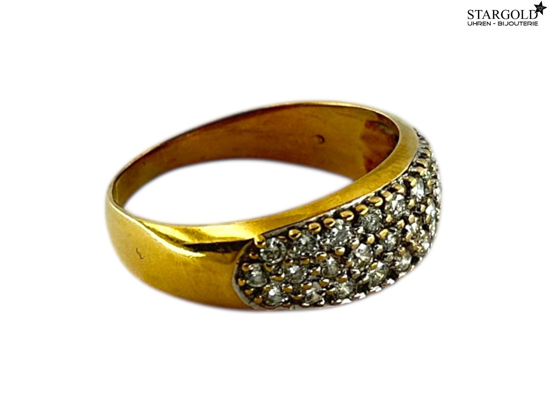 18K Goldring mit Diamanten - 900 CHF Zürich