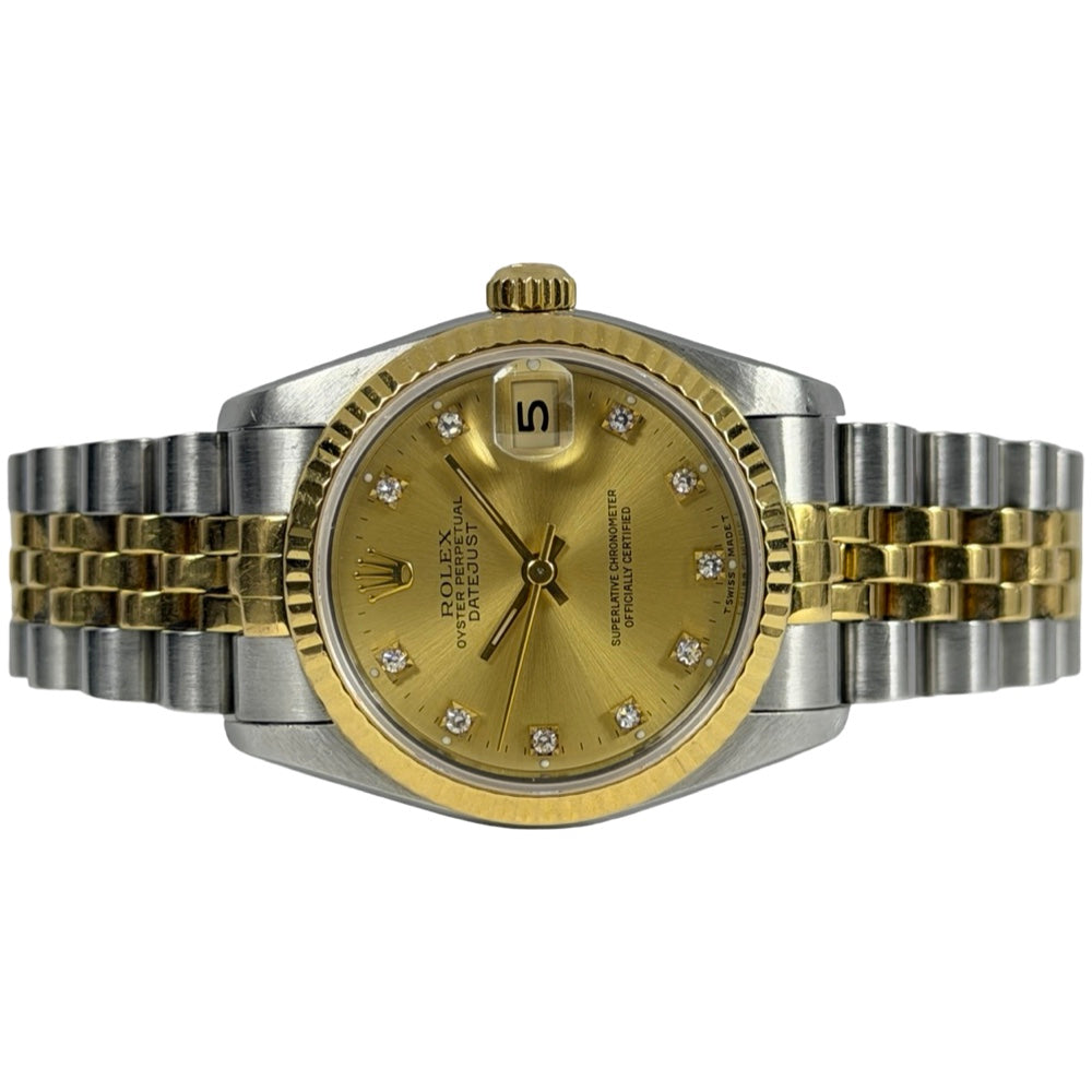 Rolex Datejust 31 mit Diamanten - 68273