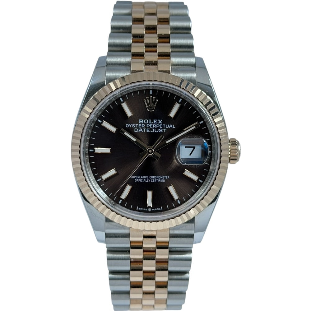 Rolex Datejust 36 Chocolate Dial - 126231 auf Stargold.ch erhältlich.