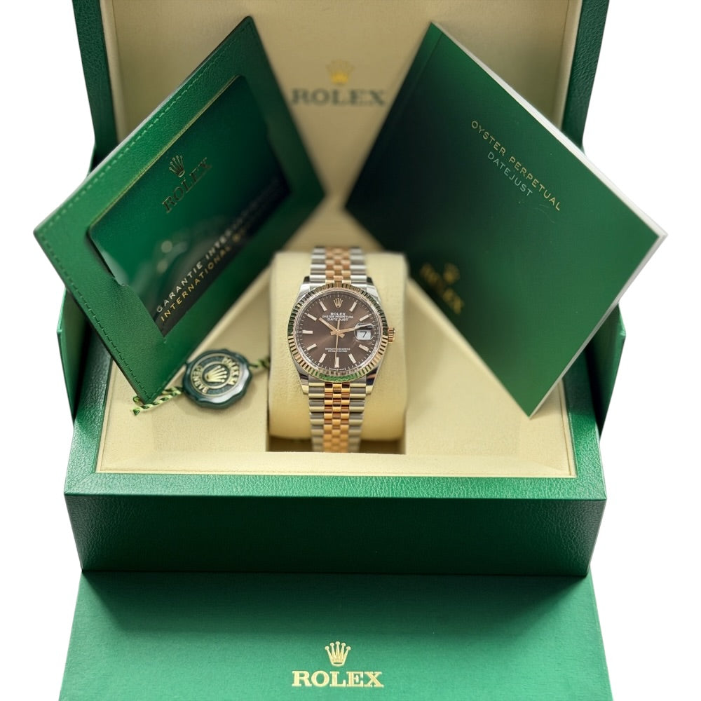 Rolex Datejust 36 Chocolate Dial - 126231